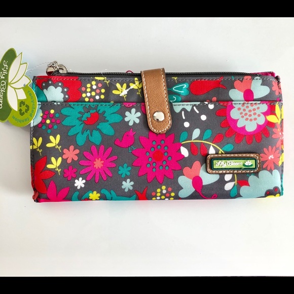 Lily Bloom Handbags - Lily Bloom Garden Cat Travel Wallet, prints vary